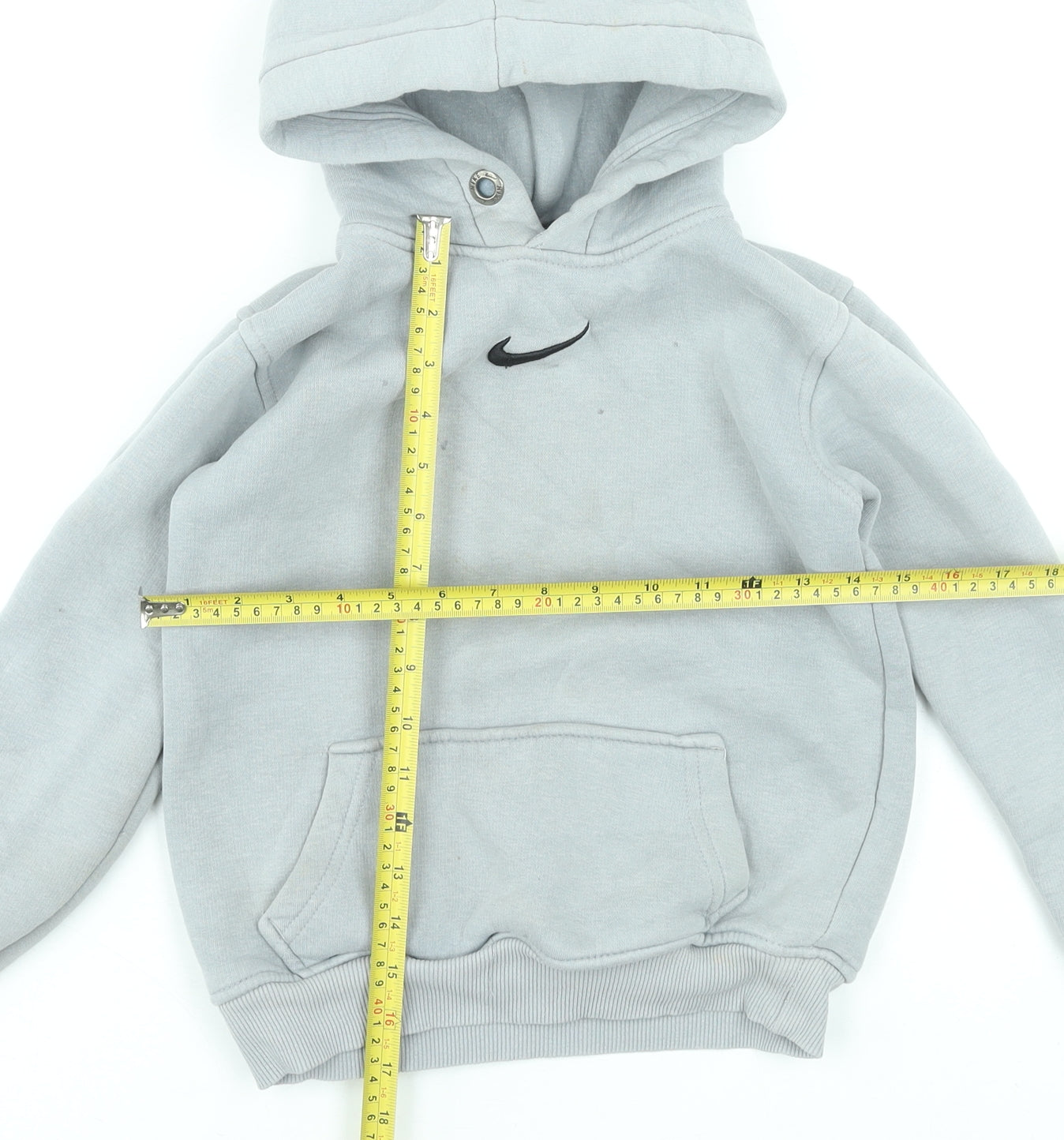 Boys UK Size 9-10 Years Nike Grey Pullover Hoodie