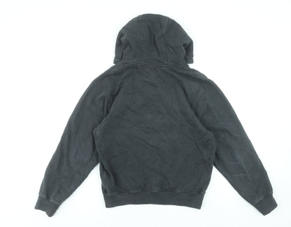 Nike Womens Black XS Pullover Hoodie 100% Cotton Standard Fit