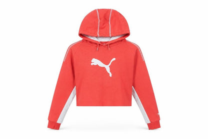 Womens UK Size 10 PUMA Red Pullover Hoodie