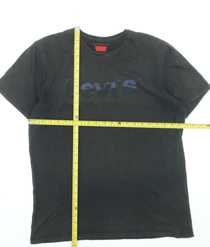 Mens UK Size L Levi's Black  T-Shirt