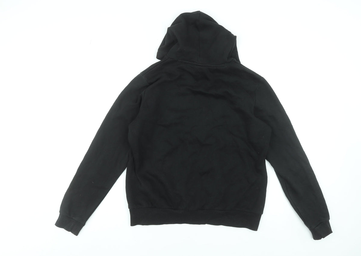 Womens UK Size 14 PUMA Black Pullover Hoodie