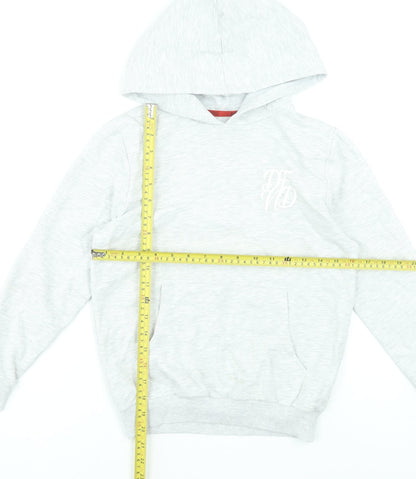 Boys UK Size 11-12 Years DFND Grey Pullover Hoodie