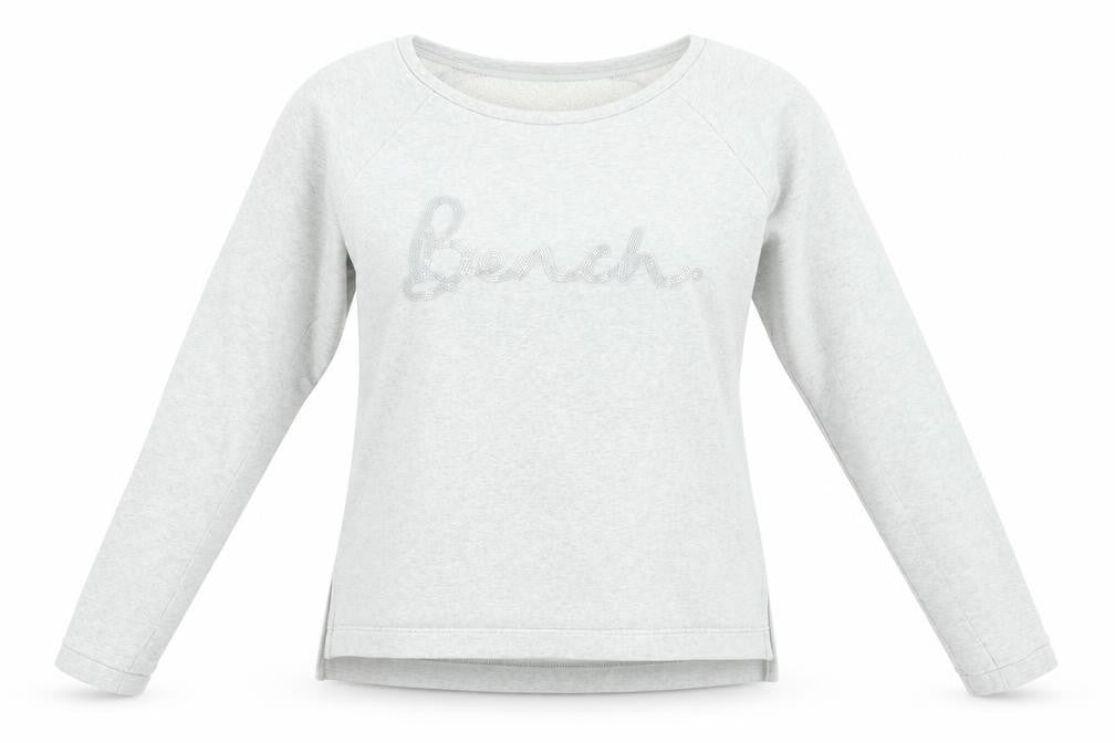 Womens UK Size M Bench Grey Pullover Sweatshirt
