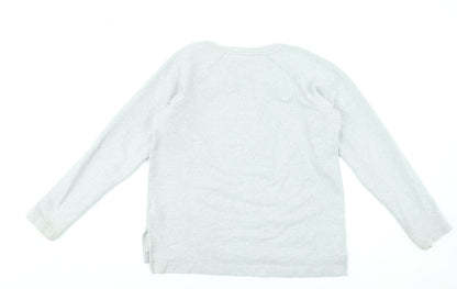 Womens UK Size M Bench Grey Pullover Sweatshirt