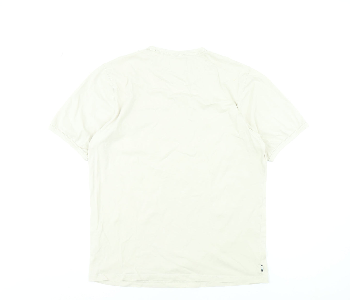 Mens UK Size XL Diesel Beige  T-Shirt
