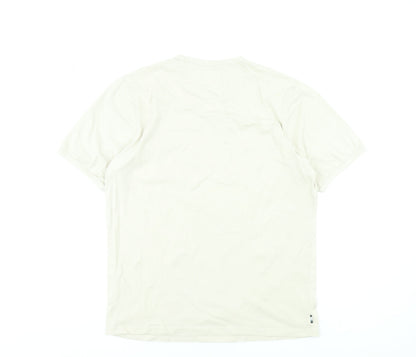 Mens UK Size XL Diesel Beige  T-Shirt