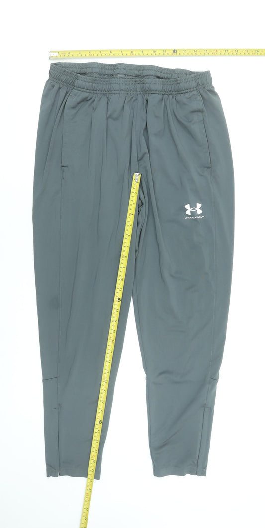 Under Armour Men's Grey XL Jogger Trousers Stretch Breathable