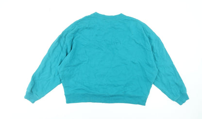 Womens UK Size M Gap Blue Pullover Sweatshirt