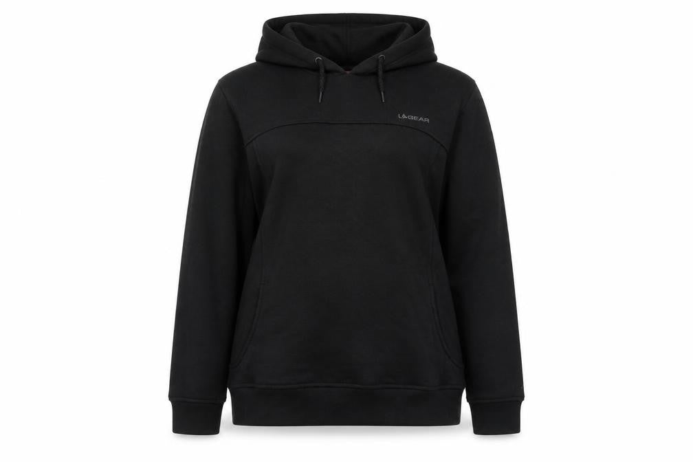 Womens UK Size 14 LA Gear Black Pullover Hoodie