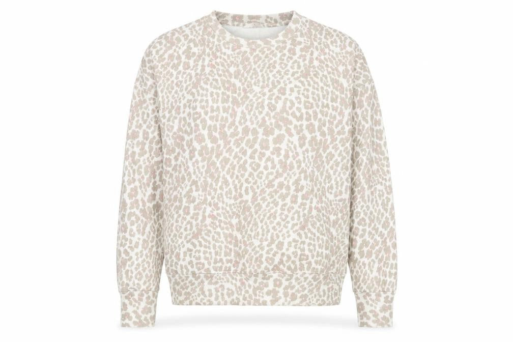 Womens UK Size 2XS Hush Beige Pullover Sweatshirt