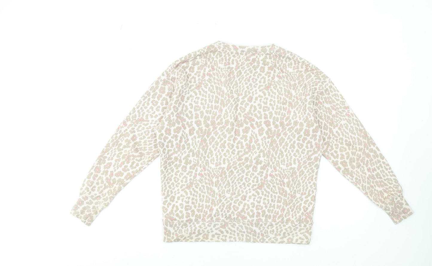 Womens UK Size 2XS Hush Beige Pullover Sweatshirt