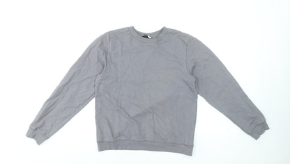 Womens UK Size 8 ASOS Grey Pullover Sweatshirt