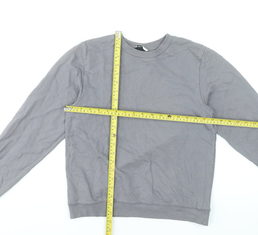 Womens UK Size 8 ASOS Grey Pullover Sweatshirt