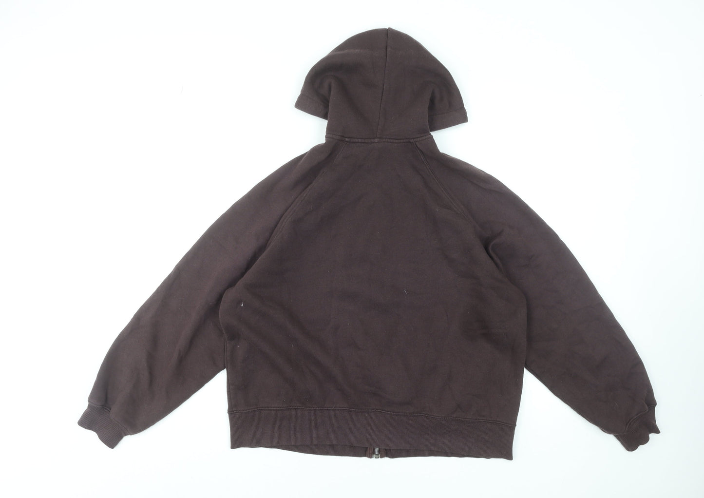 Womens UK Size XS H&M Brown Full Zip Hoodie