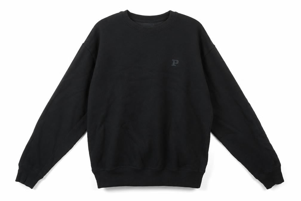 Womens UK Size S Victoria's Secret PINK Black Pullover Sweatshirt