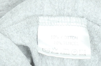 Womens UK Size M Verbier Ski Service Grey Pullover Sweatshirt