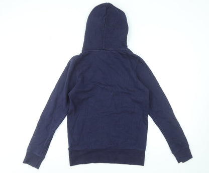 Mens UK Size S Uniqlo Blue Pullover Hoodie