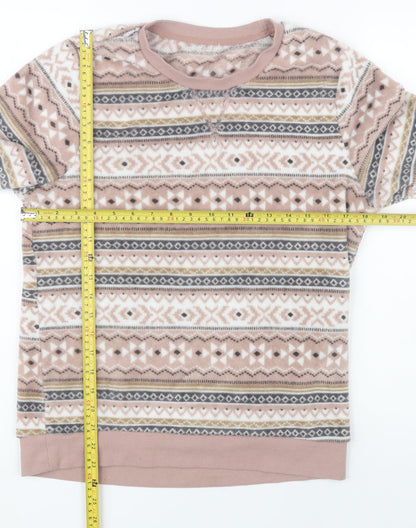 Womens UK Size S St. Bernard for Dunnes Stores Beige Pullover Sweatshirt