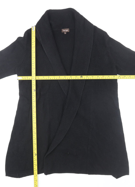 Womens UK Size 12 Phase Eight Black Cardigan Jumper