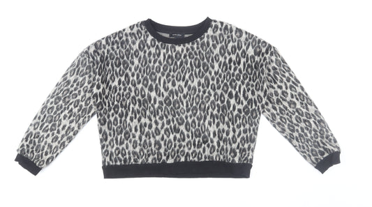 Womens UK Size M New Look Grey Pullover Jumper