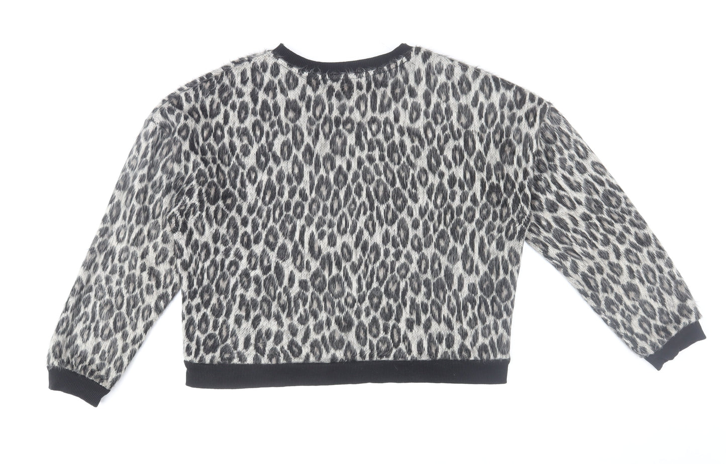 Womens UK Size M New Look Grey Pullover Jumper