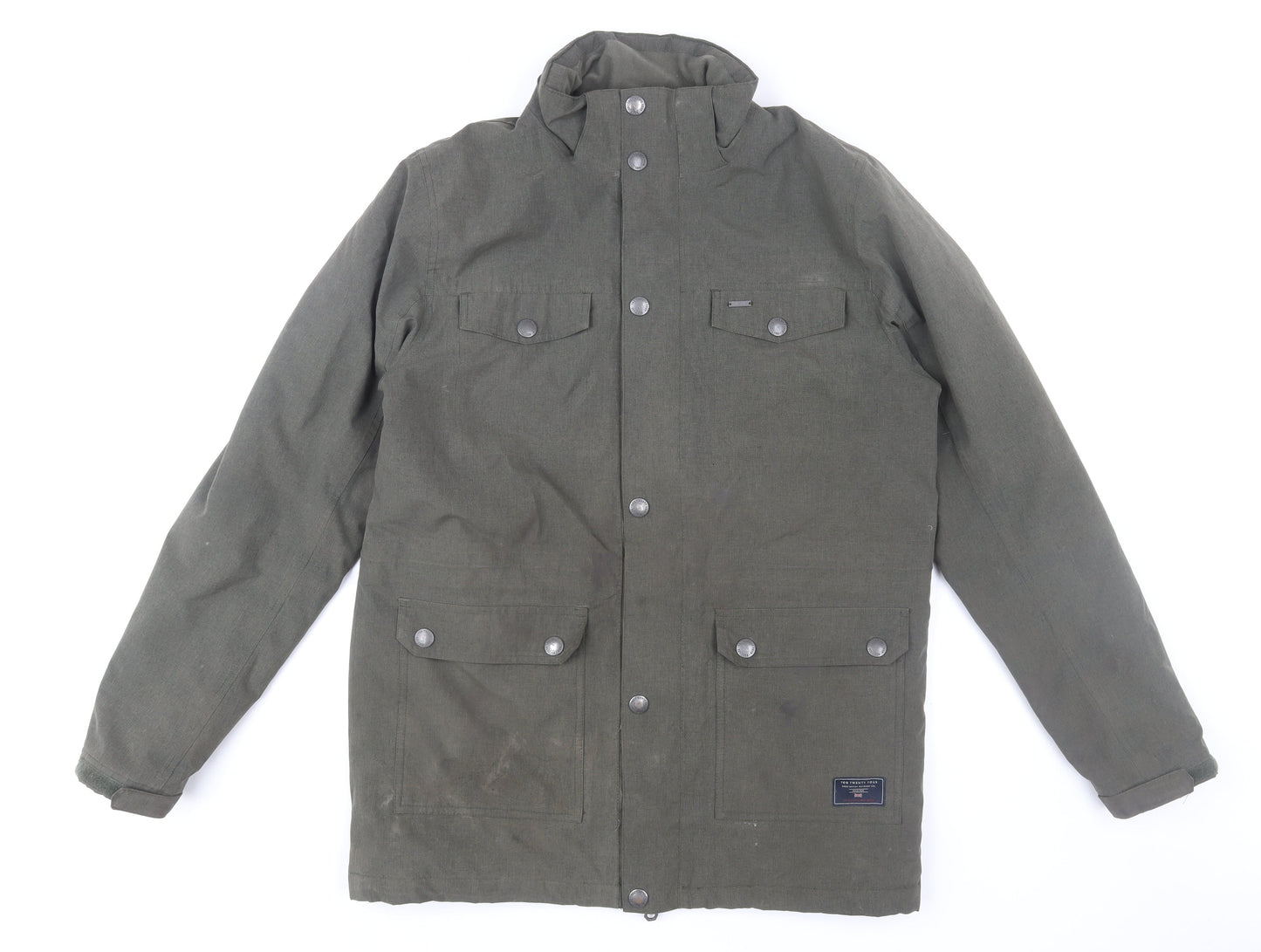 Mens UK Size M Tog Twenty Four Green Parka Coat