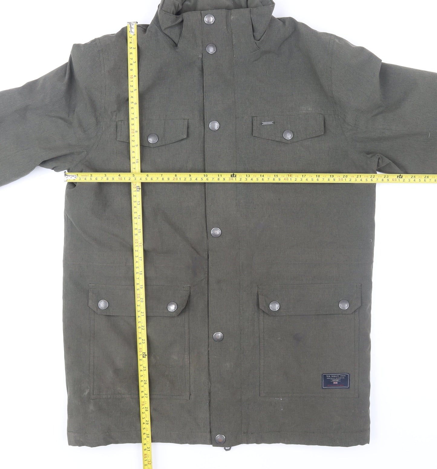 Mens UK Size M Tog Twenty Four Green Parka Coat