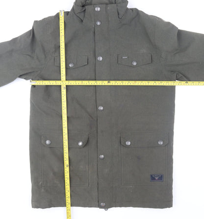 Mens UK Size M Tog Twenty Four Green Parka Coat