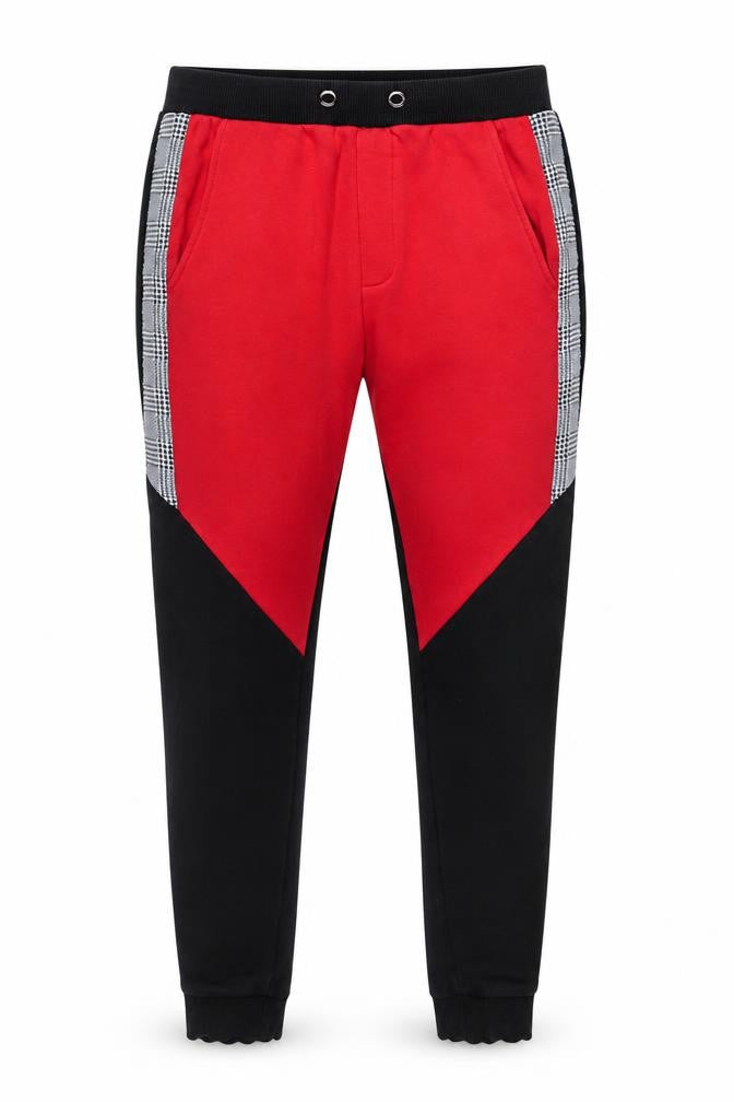 Mens UK Size S Rose London Slim Fit Jogger Multicoloured Trousers