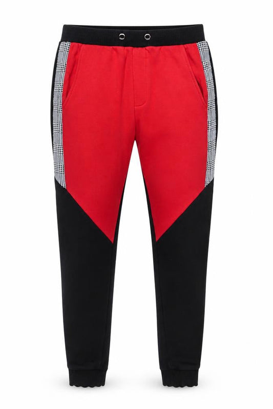 Mens UK Size S Rose London Slim Fit Jogger Multicoloured Trousers