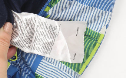 Dare 2b Blue Check Puffer Snowsuit 0-3 Months Unisex Baby Winter Suit