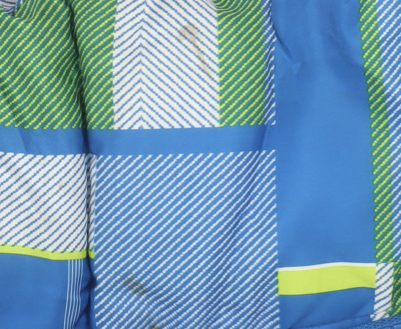 Dare 2b Blue Check Puffer Snowsuit 0-3 Months Unisex Baby Winter Suit