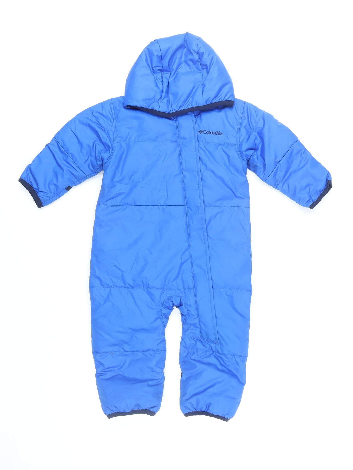 Columbia Blue Unisex Baby 12-18M Hooded Insulated Winter Coverall