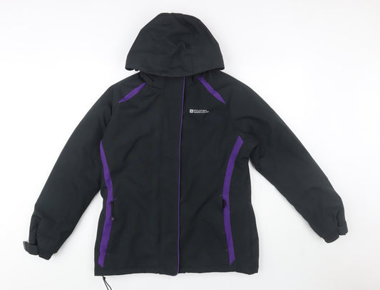 Mountain Warehouse Women Black Size 10 Waterproof Ski Jacket
