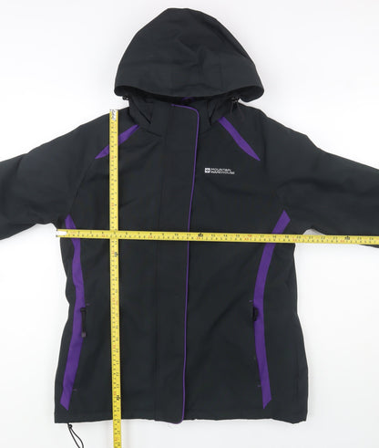 Mountain Warehouse Women Black Size 10 Waterproof Ski Jacket
