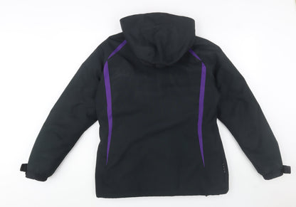 Mountain Warehouse Women Black Size 10 Waterproof Ski Jacket