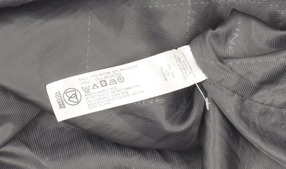 Maine New England Women's Grey Size 14 Hooded Parka Jacket