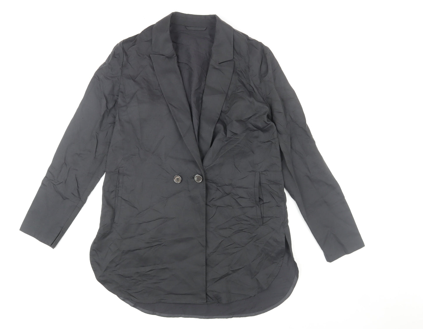 Womens UK Size 8 modern rarity Black Blazer