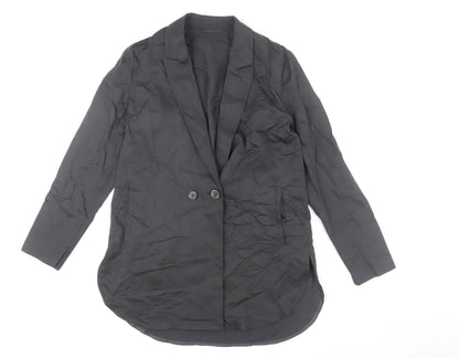 Womens UK Size 8 modern rarity Black Blazer