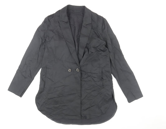 Womens UK Size 8 modern rarity Black Blazer