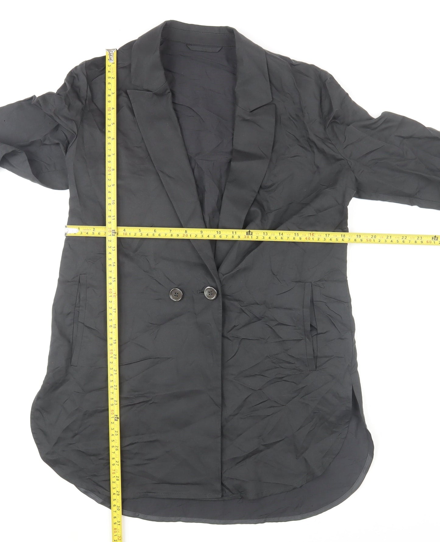 Womens UK Size 8 modern rarity Black Blazer