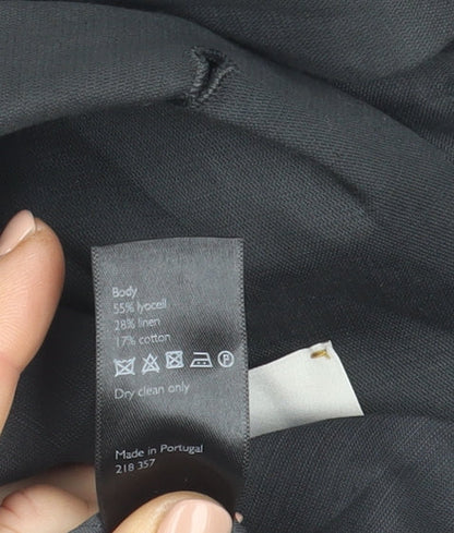 Womens UK Size 8 modern rarity Black Blazer