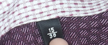 Mens UK Collar Size 15 Remus Uomo Smart Purple  Dress Shirt