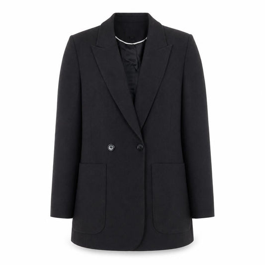 Topshop Women's Black UK 6 Classic Single-Breasted Blazer
