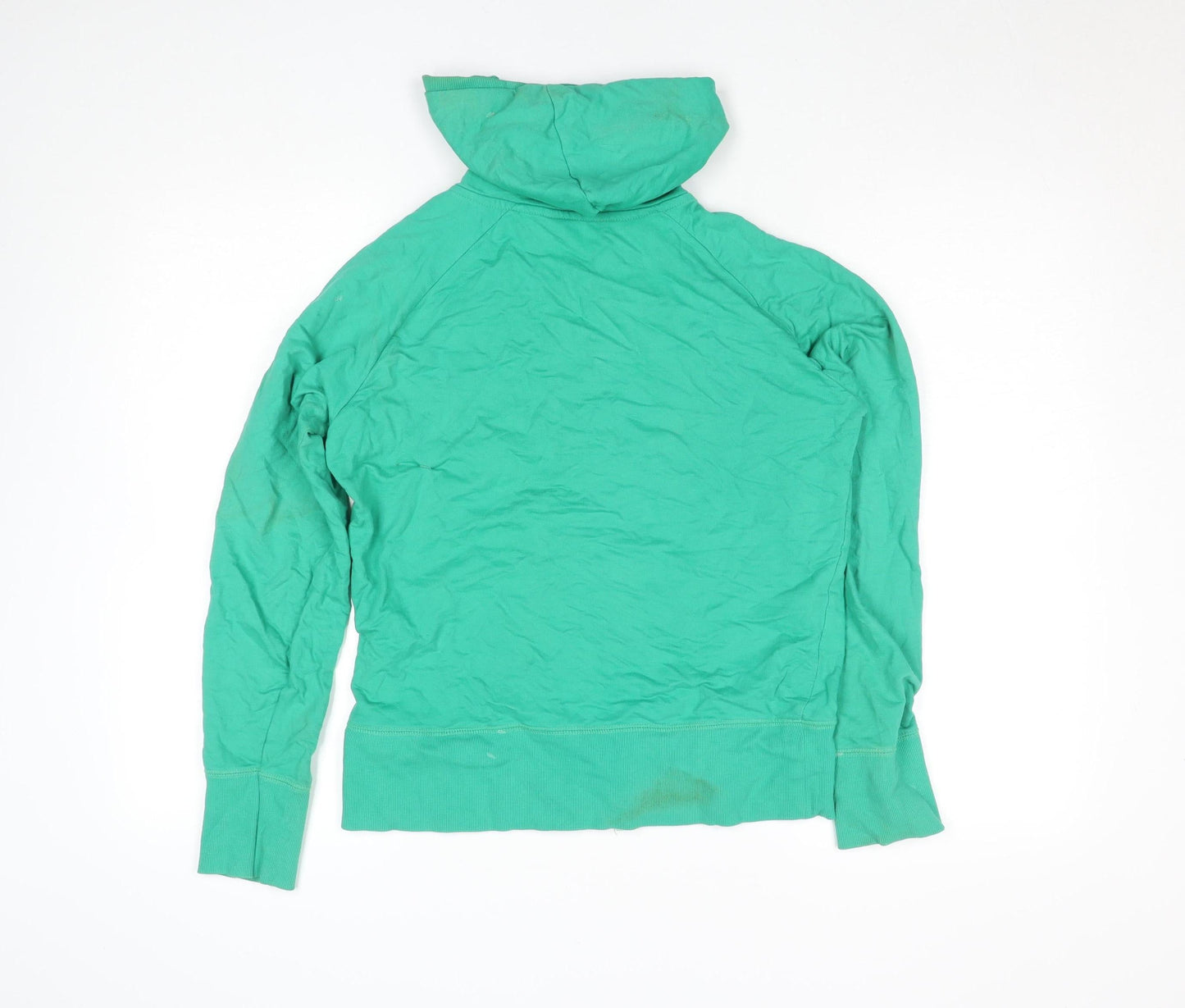 Womens UK Size 12 New Look Green Full Zip Hoodie