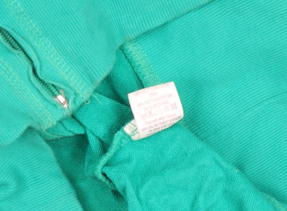 Womens UK Size 12 New Look Green Full Zip Hoodie