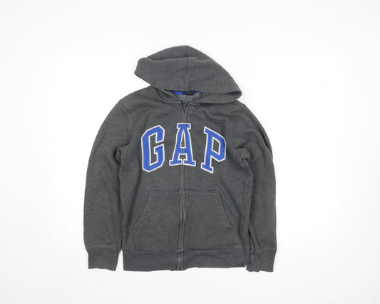 Boys UK Size 12 Years Gap Grey Full Zip Hoodie