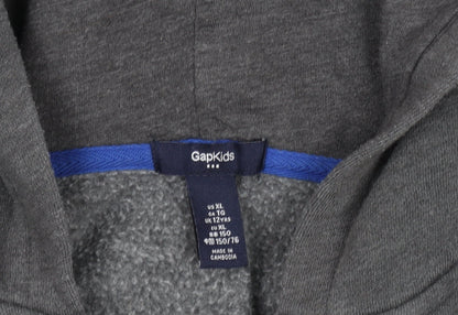 Boys UK Size 12 Years Gap Grey Full Zip Hoodie
