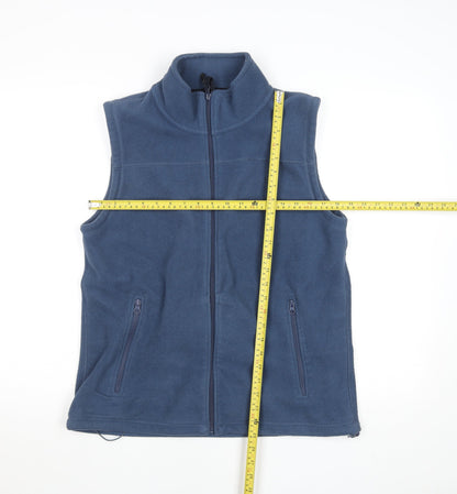 James Pringle Women’s Blue Fleece Bodywarmer Waistcoat Size S