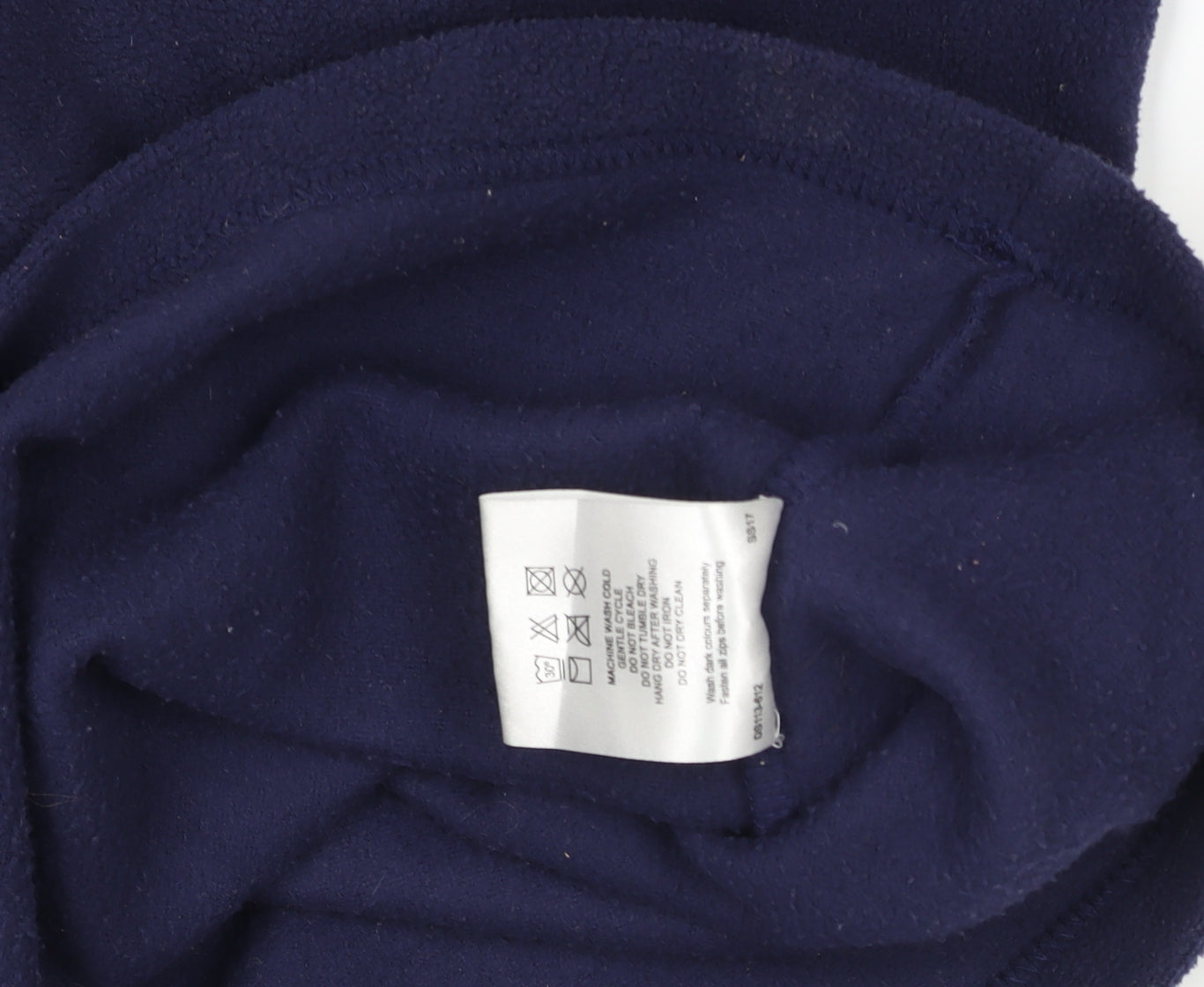 Freedom Trail Women's Blue Size 10 Fleece 1/4 Zip Pullover Top